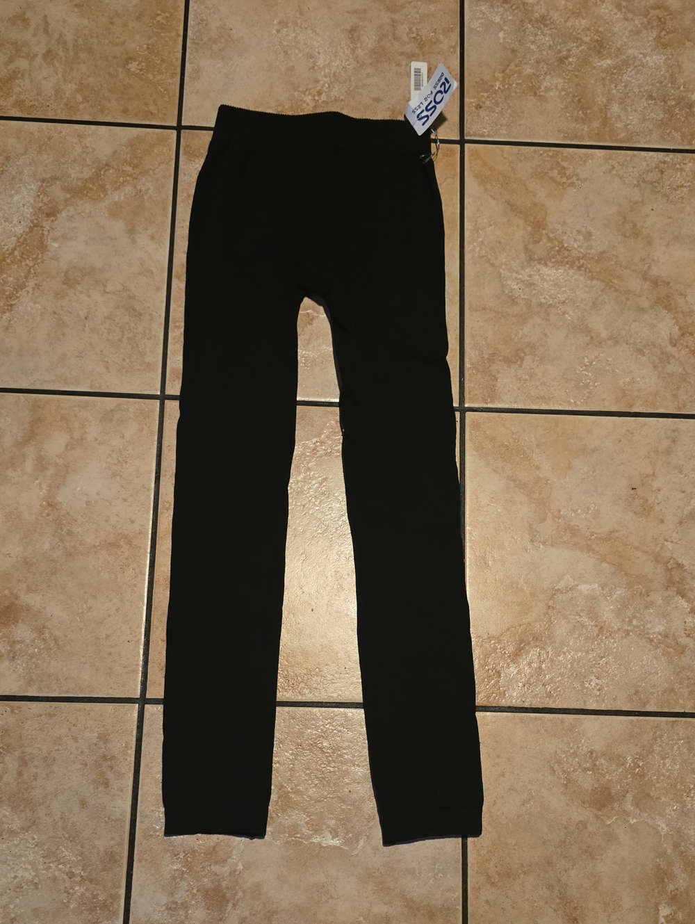 Classic Black Kids Leggings with Elastic Waistband